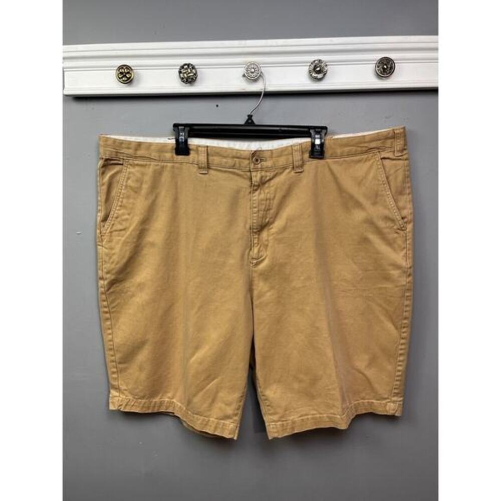 Eddie Bauer Shorts Men's‎ Size 48T Classic Khaki Twill Outdoors Fishing Hiking